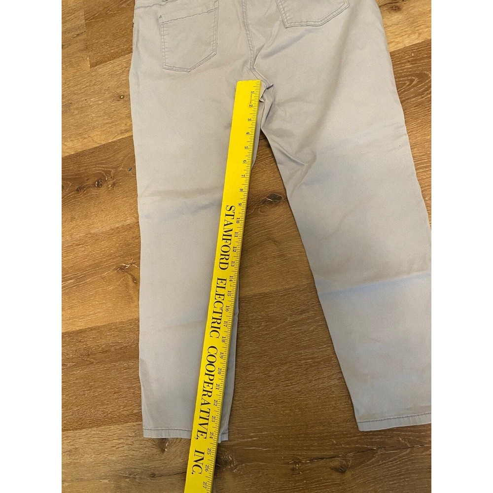 Buffalo David Bitton Daily Mid Rise Stretch Ankle Light Blue Jeans Sz 14/34 - Picture 8 of 9